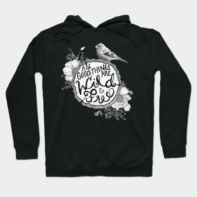 Thoreau Your Life Away Hoodie by JamieStryker